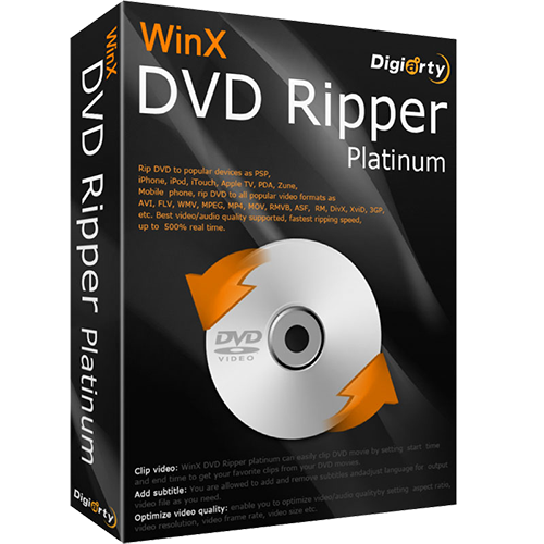 Image result for WinX DVD Ripper Platinum